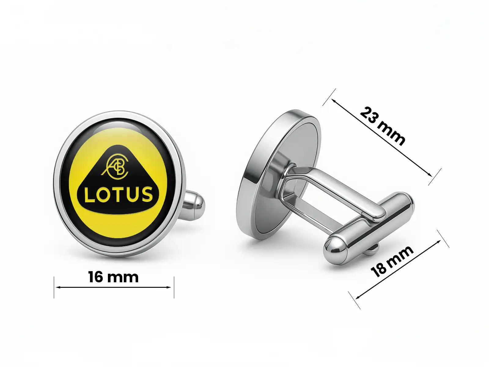 Lotus Designer Manschettenknöpfe Sport Luxus Robust Edition